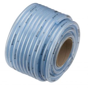 Furtun transparent cu ranforsare textila 10x3mm-rola50m 4976